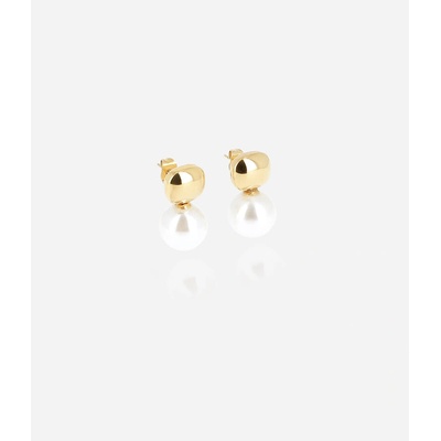 ZAG Bijoux Oceľové náušnice s perlou SEM23090-01SEL