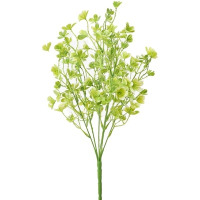 ZELEŇ DROB. LÍSTKY ZELENO-ZELENÁ 42CM