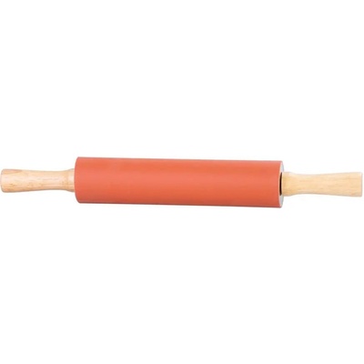Valček MagicHome, na cesto, silikónový s drevenými rúčkami, 41,5 cm
