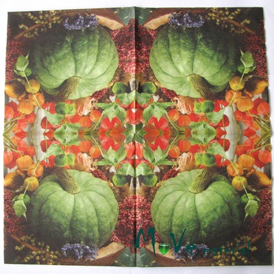 ubrousek na decoupage 33 x 33cm 1ks podzimní