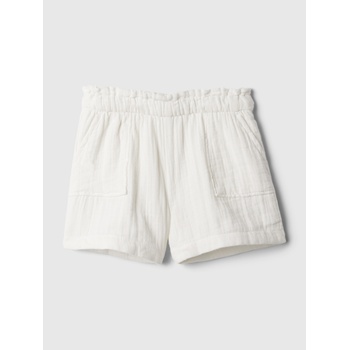 GAP Бебешки мюслинови къси панталони GAP GAP | Byal | Момичешки | 4 години