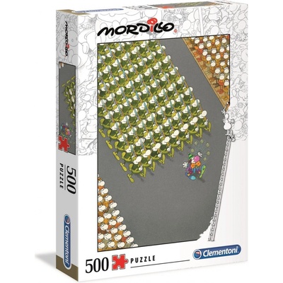Clementoni Mordillo Pochod 35078 500 dílků