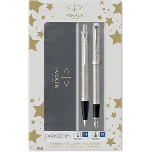 Parker Duosæt IM CT химикалка + писалка сребро (2183058)