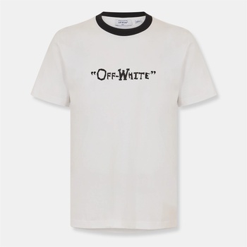Off White Тениска Off White Men's - T-Shirt - White-Black