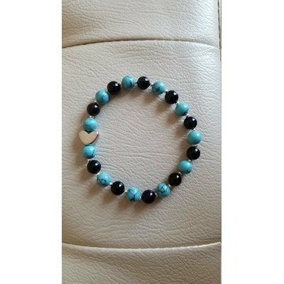 Crimson Oliver Hladký korálkový náramok FE49900719964503HI