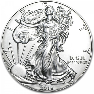 US Mint Strieborná minca American Silver Eagle 2016 1 oz