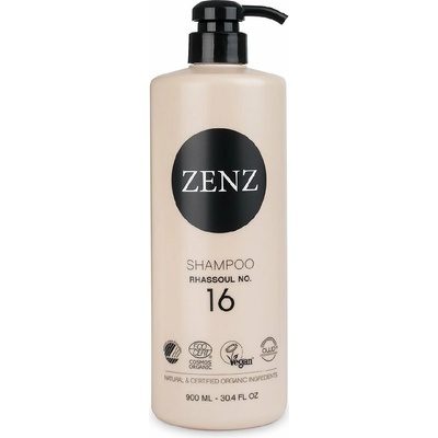 ZENZ Organic Rhassoul No. 16 ílový vyživujúci šampón s vôňou karamelu 900 ml