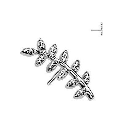 Šperky4U Ozdobná část k PUSH IN piercingu TITAN TIT1668