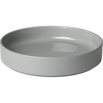 blomus 20 см светло сива дълбока чиния blomus от серия pilar