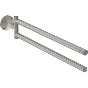 Ideal Standard La Dolce Vita - Двойна закачалка за кърпи, Silver Storm T5505GN (T5505GN)