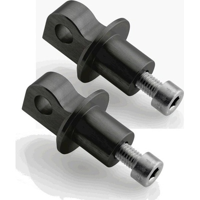 Rizoma PE693B Adaptér pro stupačky spolujezdce Suzuki GSR750/GSXR 600/750/1000 černý