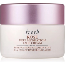 Fresh Rose Face Cream hloubkově hydratační krém s růží a kyselinou hyaluronovou 15 ml