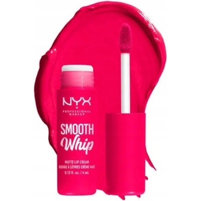 NYX Professional Makeup Smooth Whip Matte Lip Cream Rtěnka 10 Pillow Fight 4 ml