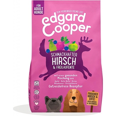 Edgard & Cooper čerstvý jelen a kachna z volného chovu 12 kg