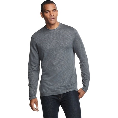 Van Heusen pánské tmavě tričko s dlouhým rukávem šedá šedé