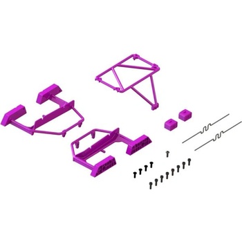 Arrma защитна тръбна рамка розова: Grom