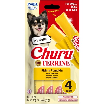Inaba Churu Terrine dog tekvica 4 x 15 g