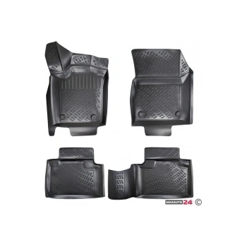 Rizline Гумени стелки RizLine съвместими с Jeep Grand Cheeroke 2011-