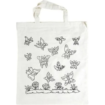 Image 1 of Goki - Памучна торбичка за оцветяване - Пеперуди (58987)