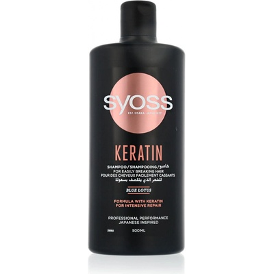 Syoss Keratin Blue Lotus šampon 500 ml