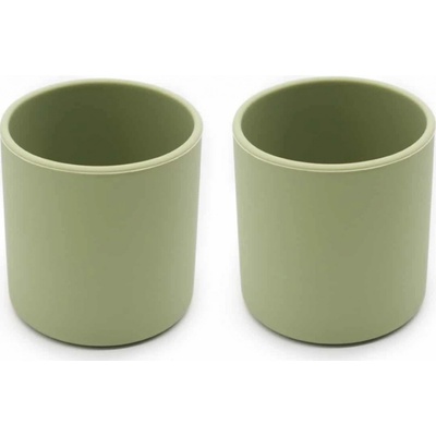 Martoine silikónový pohárik Olive green 2 x 20 ml