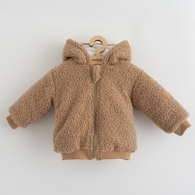 New Baby Teddy Kojenecká zimní mikinka s kapucí Winter – Zboží Mobilmania