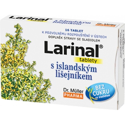 Dr. Müller Anginal s islandským lišejníkem 16 tablet