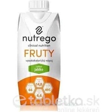 Nutrego FRUTY jablko 12x330ml