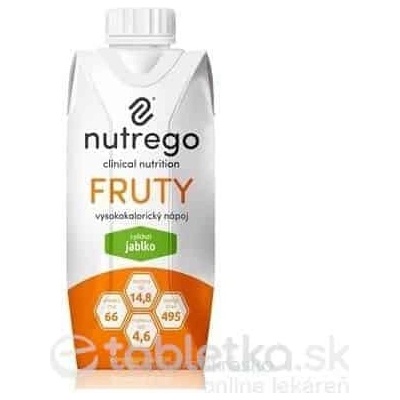 Nutrego FRUTY jablko 12x330ml