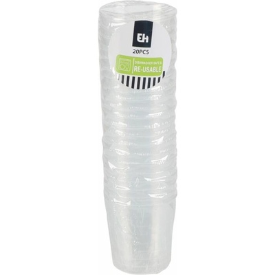 panák 30ml-20ks-TRANSPARENTNÍ, plast