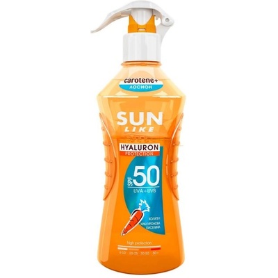 Sun Like Carotene+ Двуфазен слънцезащитен лосион, SPF50, 200 ml
