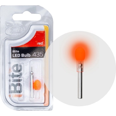 Ibite Svetlo Bulb LED + 435 Batéria Červená