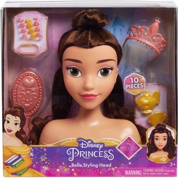 Just Play Disney Princess Belle Stylingová hlava 886144873799
