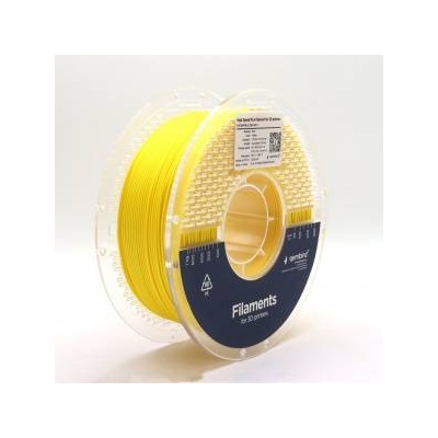 Gembird Filament PLA High Speed yellow 1.75 mm 1 kg