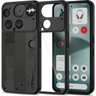 Tech-Protect MagMat Case for Nothing Phone 3 черен и прозрачен (5906302330768)