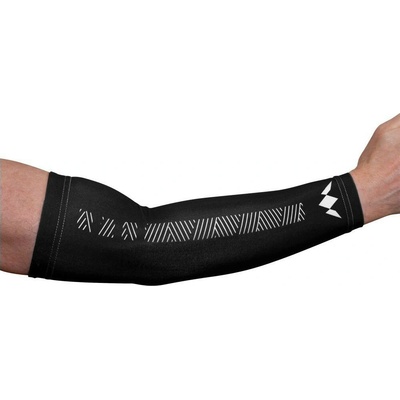 Elastická bandáž na ruku Mission Reach, čierna/biela, 2ks, veľkosť L Veľkosť: L