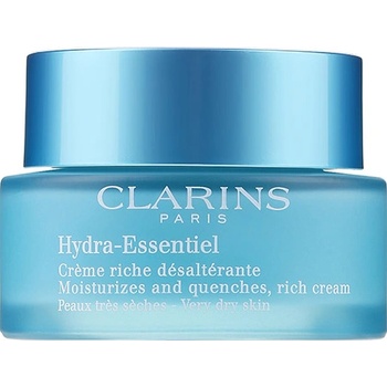 Clarins Hydra Essentiel Rich успокояващ и подхранващ крем за много суха и чувствителна кожа за жени 50 мл