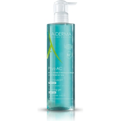 A-DERMA Phys-AC Čisticí pěnivý gel 400 ml