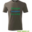 Tričko nejlepší koncipient na světě dárek pro advokátního koncipienta army