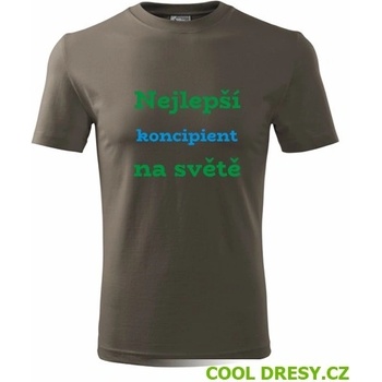 Tričko nejlepší koncipient na světě dárek pro advokátního koncipienta army