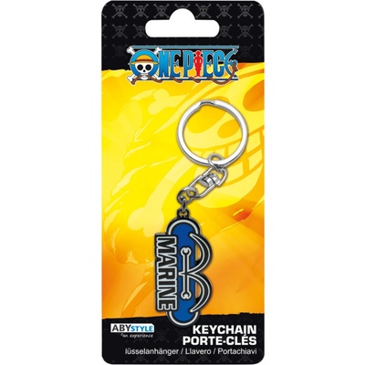 One Piece Marine Keychains X4