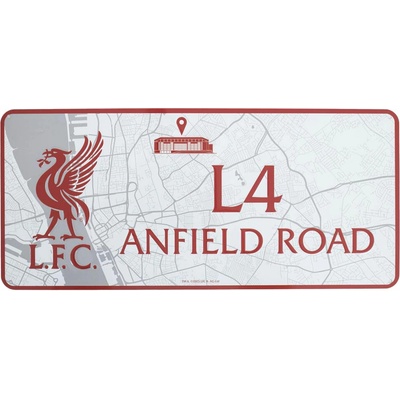 Fan-shop Plechová cedule LIVERPOOL FC Route