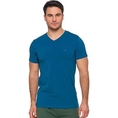 Slim fit Premium petrolejově modrá véčko