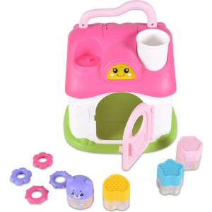 Moni Сортер къща Moni Toys - Elvish House, розова (108383)