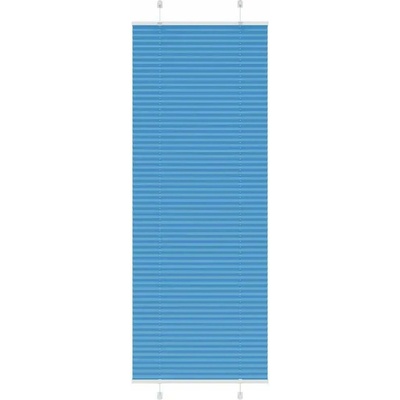 VidaXL Roleta plisé modrá 70x200 cm