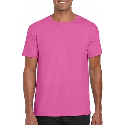 Gildan pánske tričko Softstyle ružové