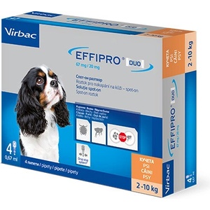 Virbac Effipro spot on Ефипро за кучета от 2 до 10кг, 1 пипета