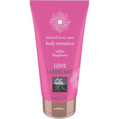 Shiatsu Love lubrikant jedlý Malina 75 ml