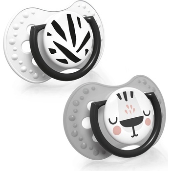 LOVI Силиконови залъгалки Lovi - Salt & Pepper, 6-18 m, 2 броя (22/879)