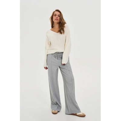 Moodo Сиви широки панталони Moodo Moodo | Siv | ЖЕНИ | XS